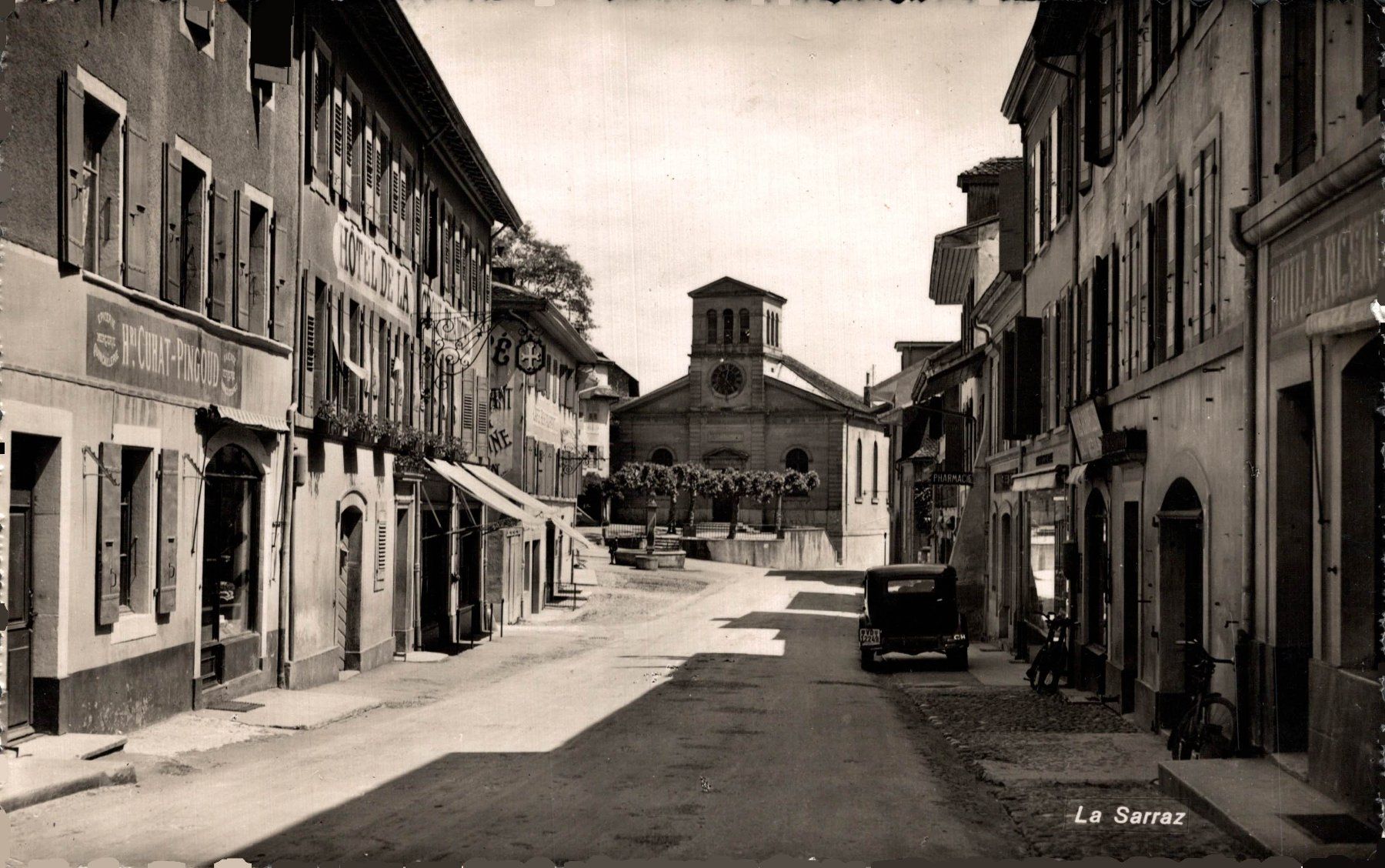 Cartoline postali: Le Sarraz – Usato da Bronschhofen venduto da Astore