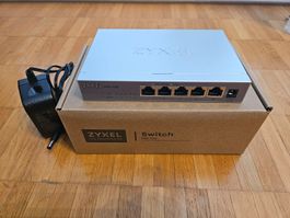 Zyxel MG-105 – 5-Port 2.5-Gbit-Netzwerk-Switch