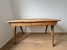Holz Schreibtisch mit Schubladen gebraucht