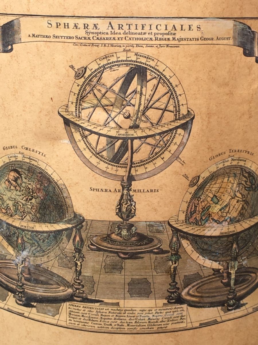 Lampen: Antike Globus - Tisch - Lampe „1867“ – Gebraucht aus Wangen b. Olten von Finolino28 3