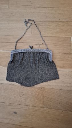 Vintage Ketten Handtasche/ Abendtäschli mit Charme!