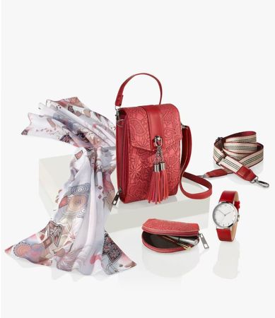5-teiliges Accessoires Set mit Armbanduhr - fabrikneu