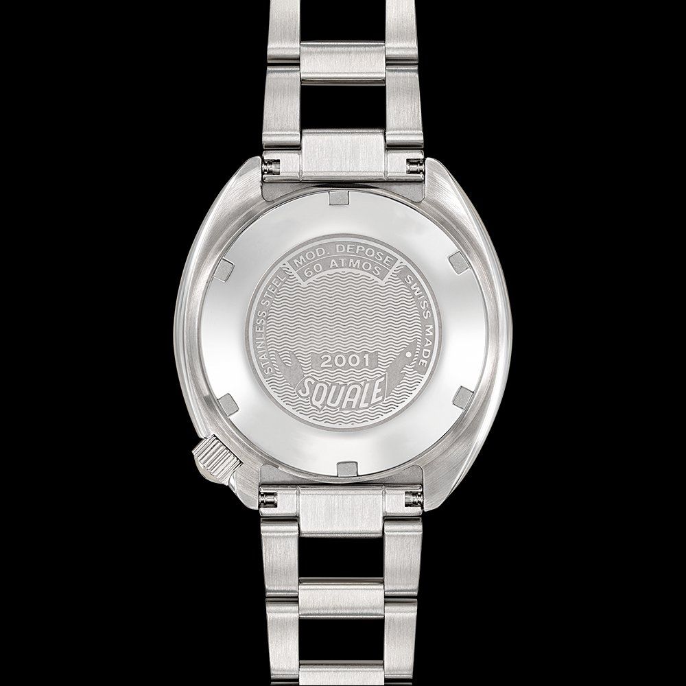 Squale Orologi: Squale 2001 Sunray Blue Auto 2001BKBL.AC – Nuovo e nell'imballaggio originale da Carouge GE venduto da Watchaser 3
