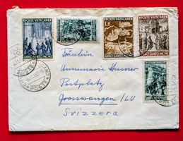 VATIKAN SCHWEIZERGARDE HEILIGES JAHR GROSSWANGEN LUZERN 1950