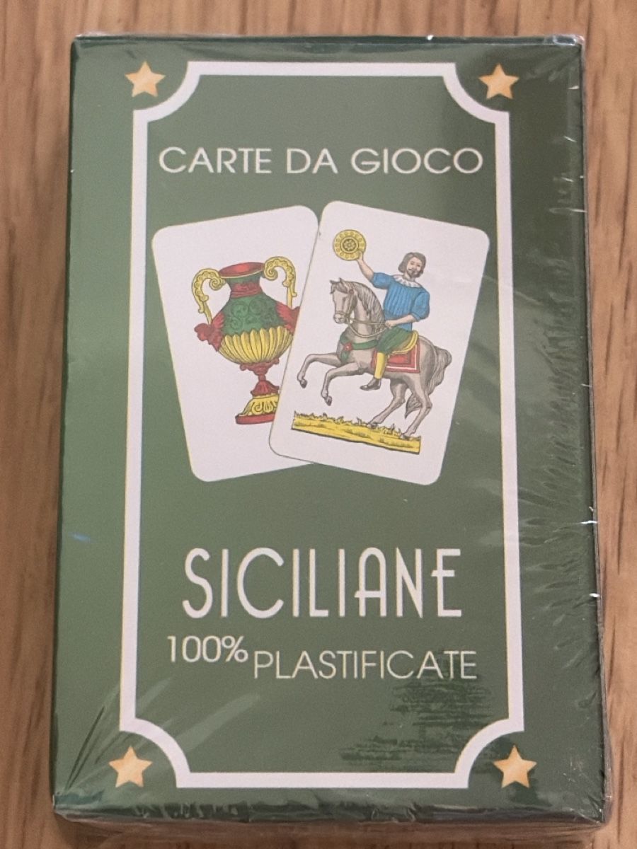Spiele: Siciliane Scopa-Spielkarten  – Neu und originalverpackt aus Zürich von Collector69