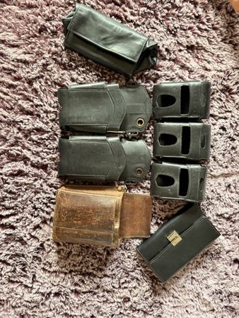 Kellner Leder Brieftasche; Oderman- und Druckertasche