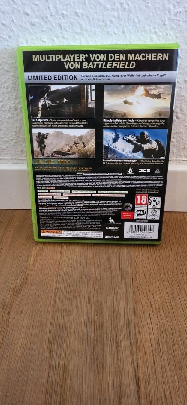 Microsoft Giochi: Xbox 360 - Medal of Honor – Usato da Münsingen venduto da DigitaleSpielecke 1