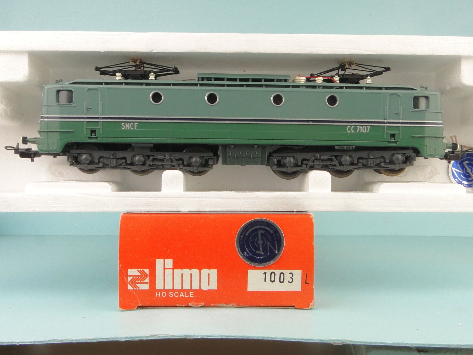 Lima Modellini di ferrovie: LIMA 1003 SNCF CC 7107, Neuwertig – Usato da Bülach venduto da cann11 1