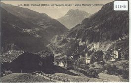 Finhaut - Les Hotels - Ligne Martigny-Chamonix