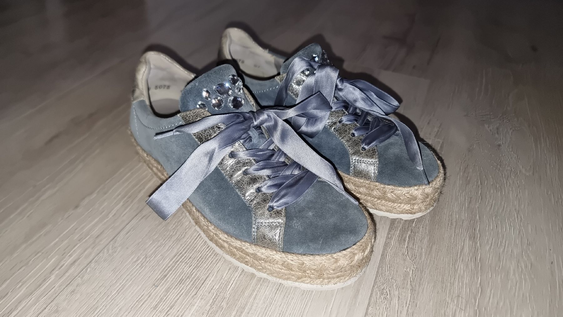 Paul Green Scarpe da donna: Paul Green Sommerschuhe mit Strass, Gr 37 – Usato da Wigoltingen venduto da Zuckerfee84