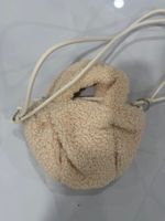 Kuschlige Teddy Tasche crossbody Creme Winter neu
56