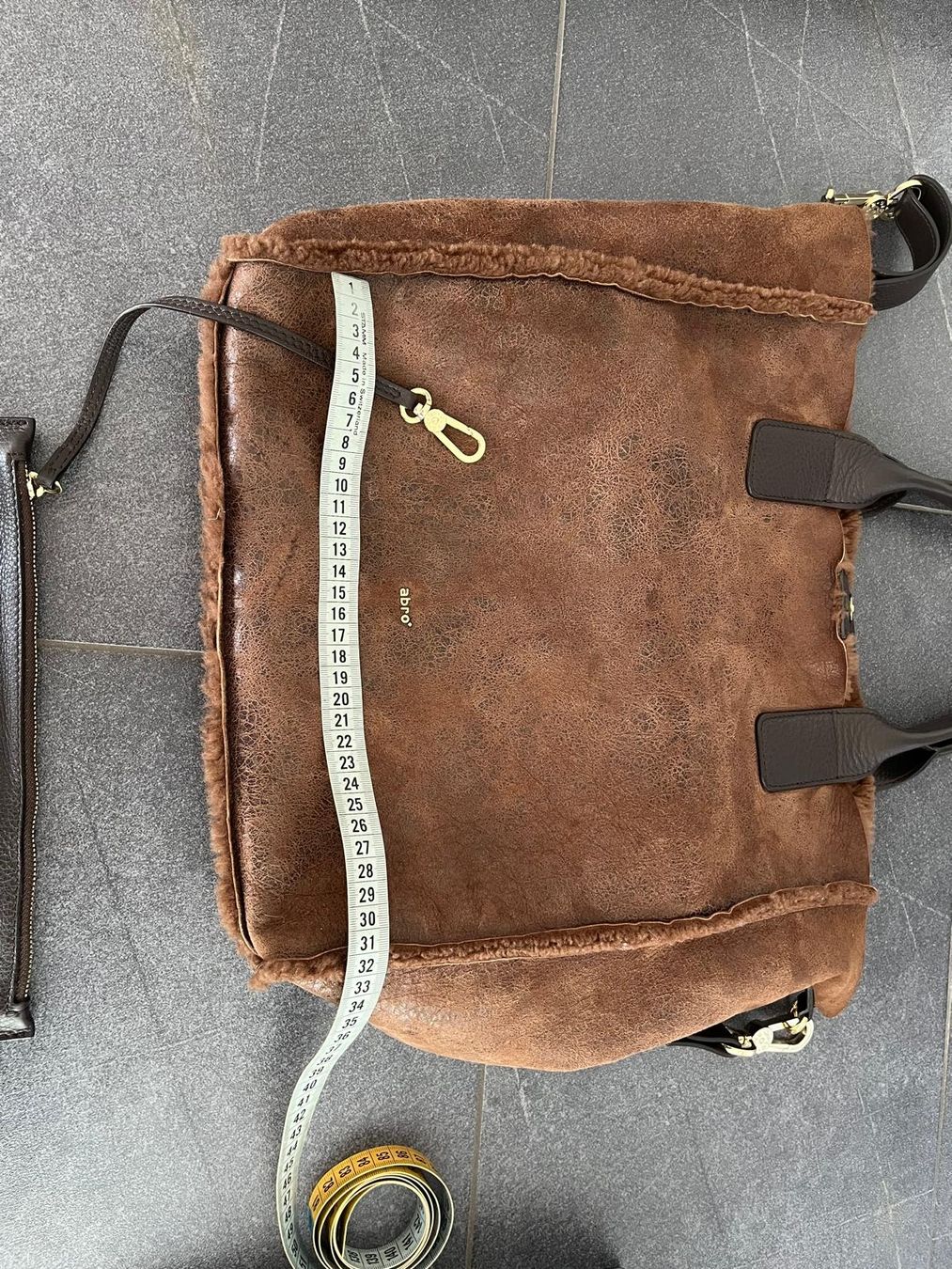 Taschen für Damen: abro shopper cognacfarben leder – Gebraucht aus Romanshorn von Sophielang 2