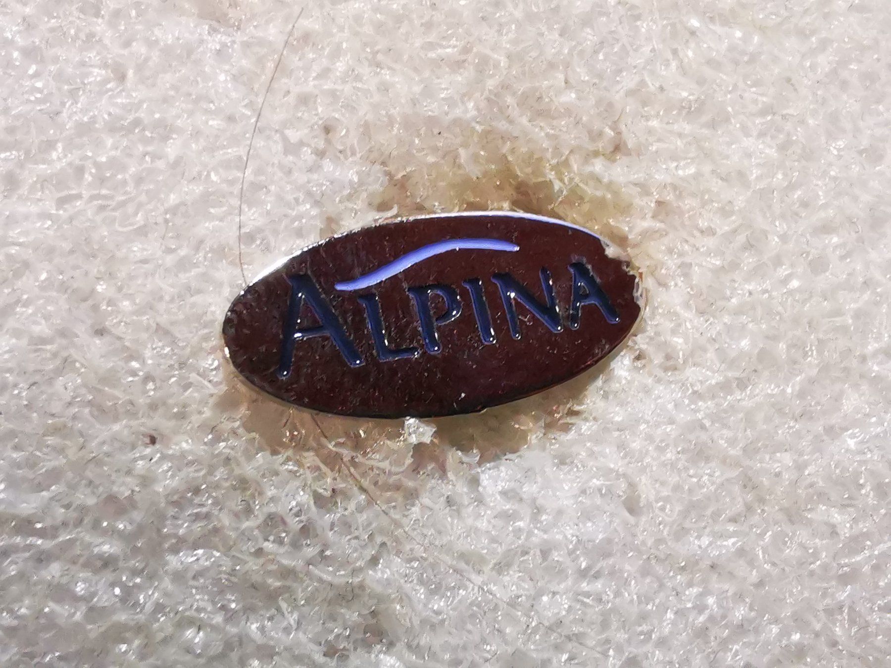 Plaketten & Abzeichen: Ansteckpin 121: Alpina – Gebraucht aus Oppligen von Pin-Fall-Shop