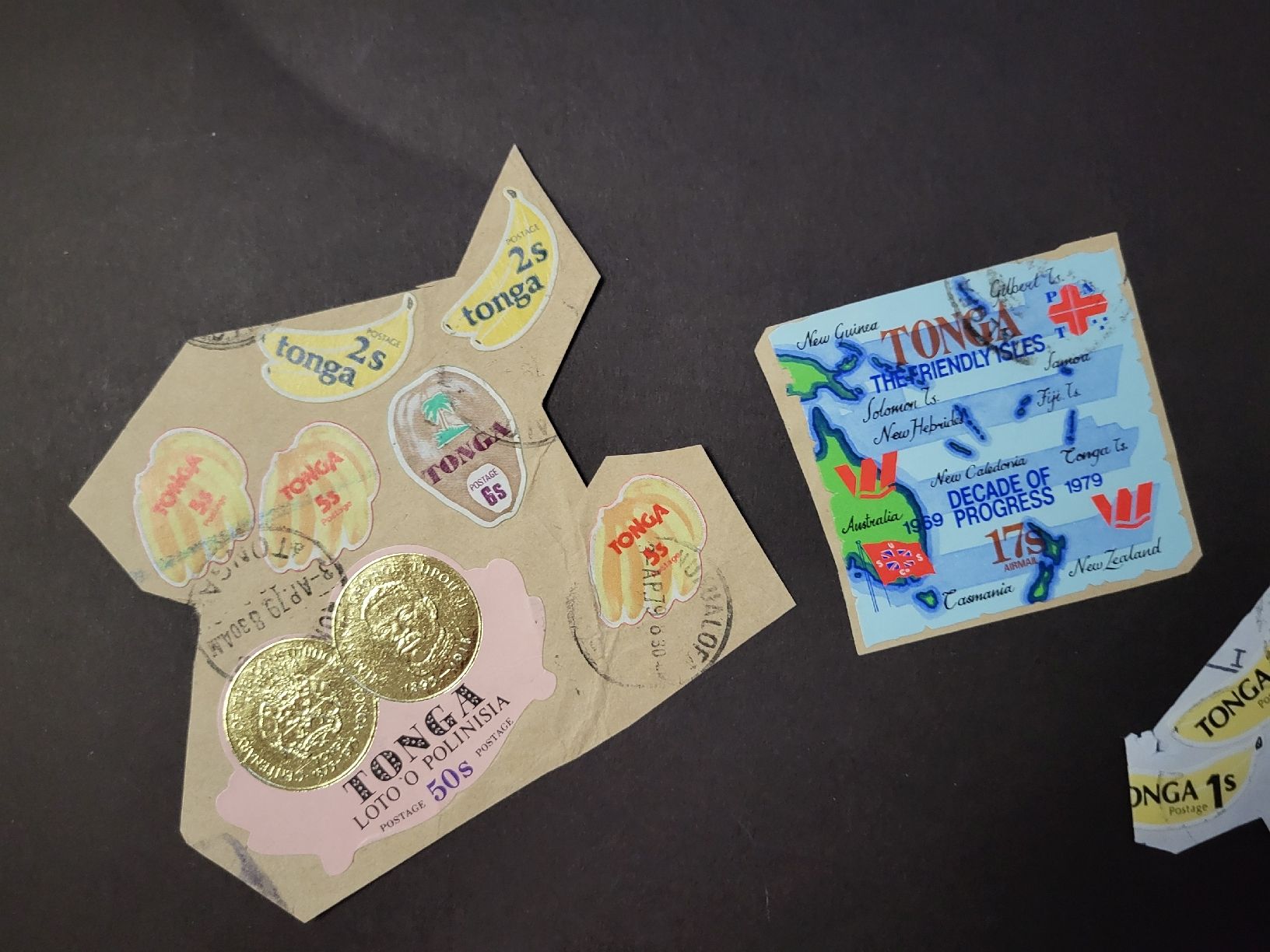 Tous les timbres: Briefmarken aus dem Inselstaat Tonga – D'occasion à stäfa par brandy66 3