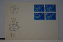 Fürstentum Liechtenstein FDC FL 20.04.1967 Vaduz