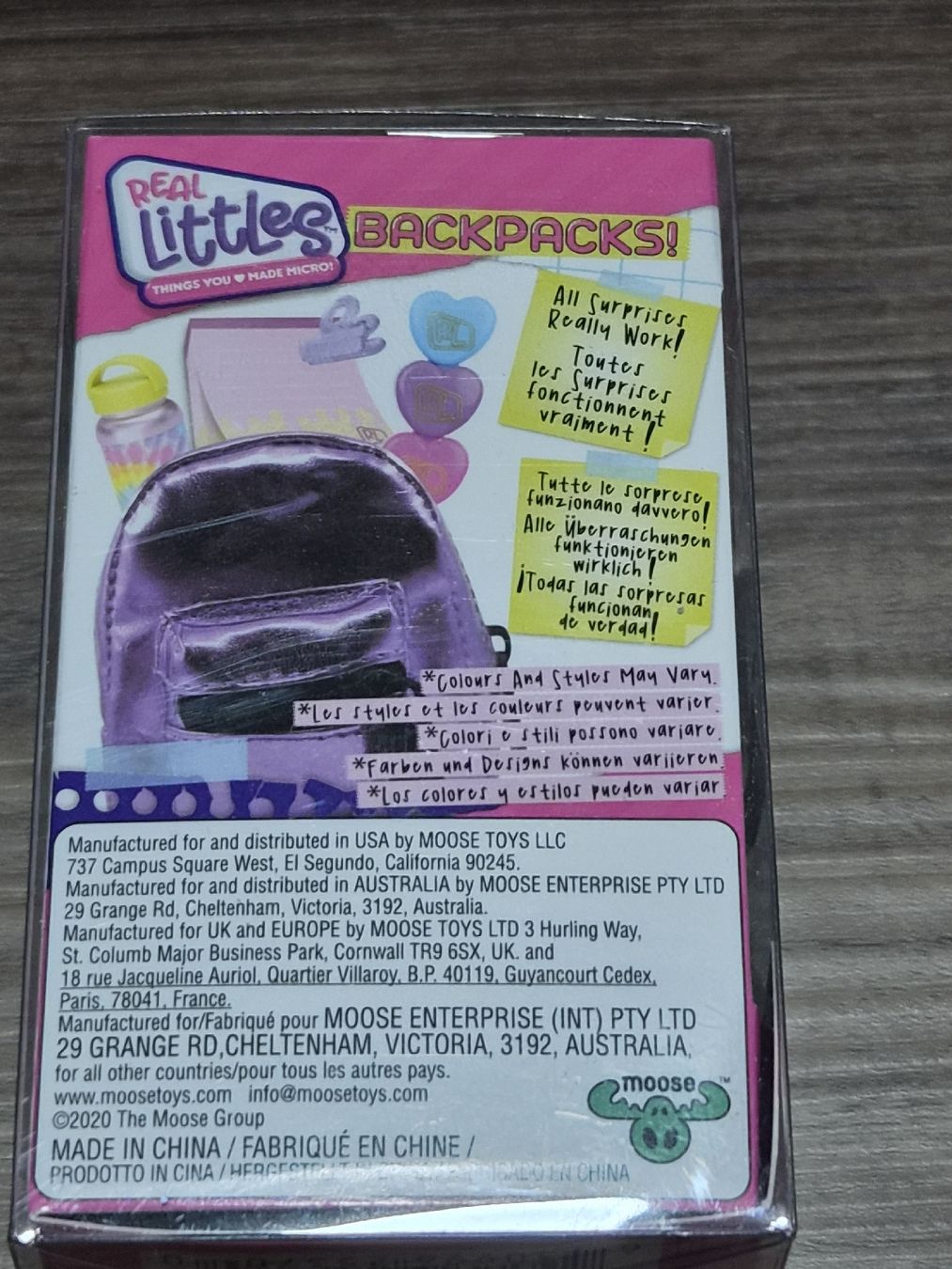 Jouets: Real Littles Rucksack Glitzer Silber NEU – Neuf avec emballage d'origine à Altishofen par tammy05 1