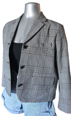H&M Blazer im Karomuster, Grösse L