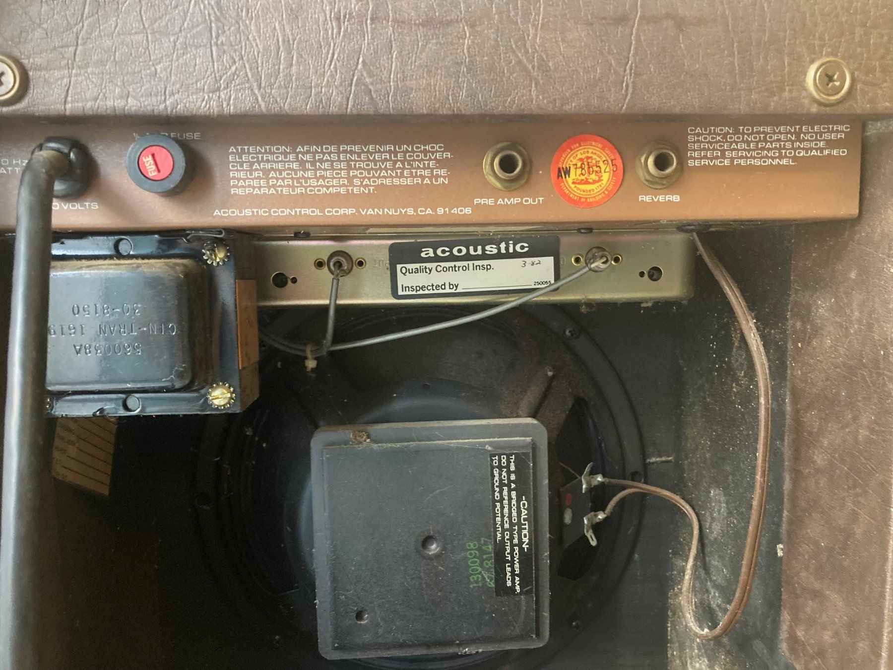Verstärker: Acoustic G20-110 Combo Amplifier Verstärker – Gebraucht aus Bonstetten von Knight2100 3