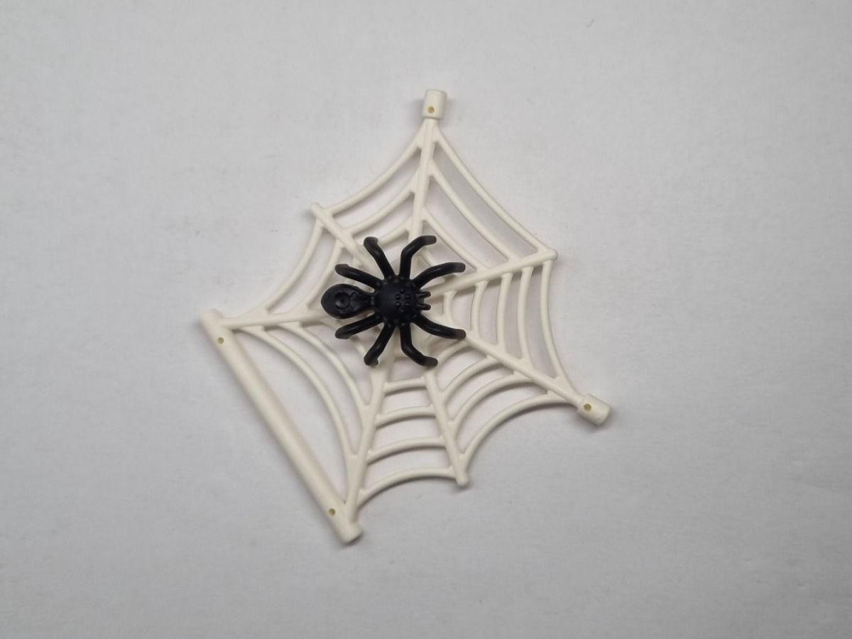 Lego Kit di costruzioni: LEGO Black Spider with Spider web / schwarze Spinne mit Netz – Nuovo (secondo la descrizione) da Basadingen venduto da NekoBricks 5