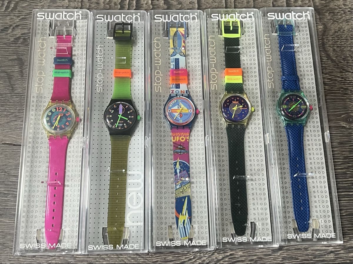 Swatch Orologi: Swatch Stop watch – Nuovo (secondo la descrizione) da Sternenberg venduto da rvo_d6lg