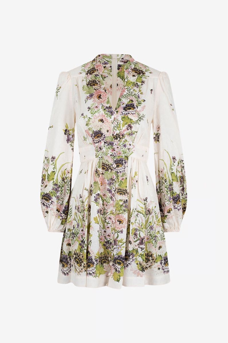Zimmermann Kleider: Robe Zimmermann taille 4 en lin – Neu (gemäss Beschreibung) aus Vésenaz von mar_xpz7