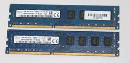 SKHynix PC3L-12800U DDR3 16GB Kit 2x 8GB