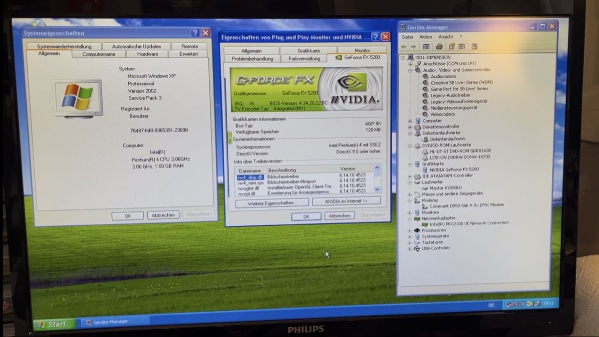 Dell PCs: Dell Dimension 4600, SB Live, Nvidia Geforce FX 5200 – Gebraucht aus Unterentfelden von amiga 3