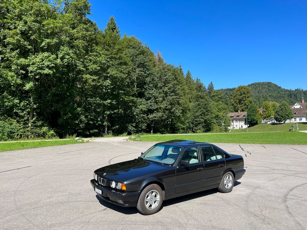 BMW E34 525i Handschalter, Klima, Tempomat, MFK 20.03.24