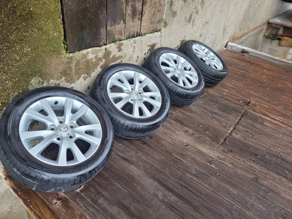 Mazda 3 Alufelgen mit Sommer Pneus | Kaufen auf Ricardo