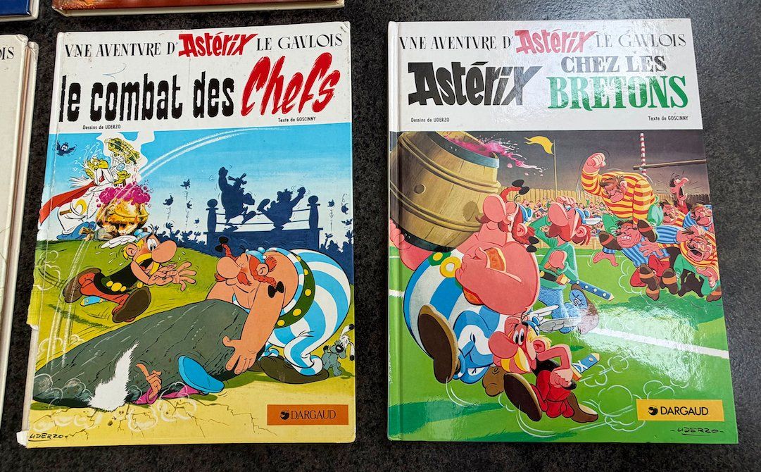 Fumetti: BD Lot N° 5  5x ASTERIX. – Usato da Châtillon JU venduto da laoo 3