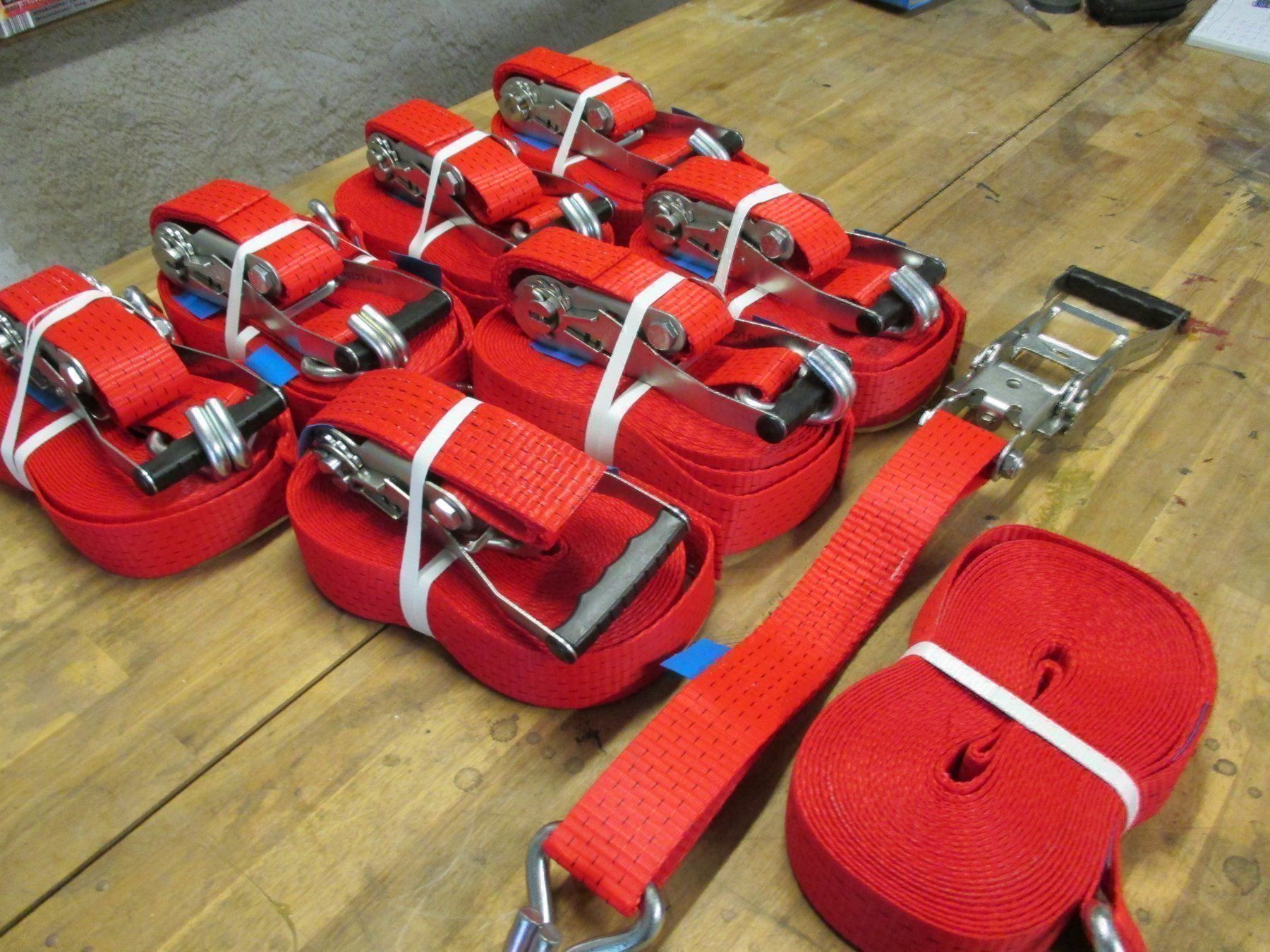 Alle Werkzeuge: 8 Stk. Spannset  Spanngurten  5000kg 12m – Neu und originalverpackt aus Oberhallau von Gibraltar01 1
