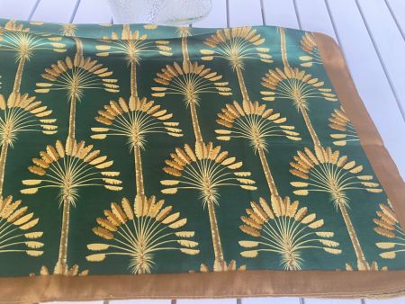 NEU Foulard, Schal, Bandana, Seide 100%, 67x67cm, Fächer