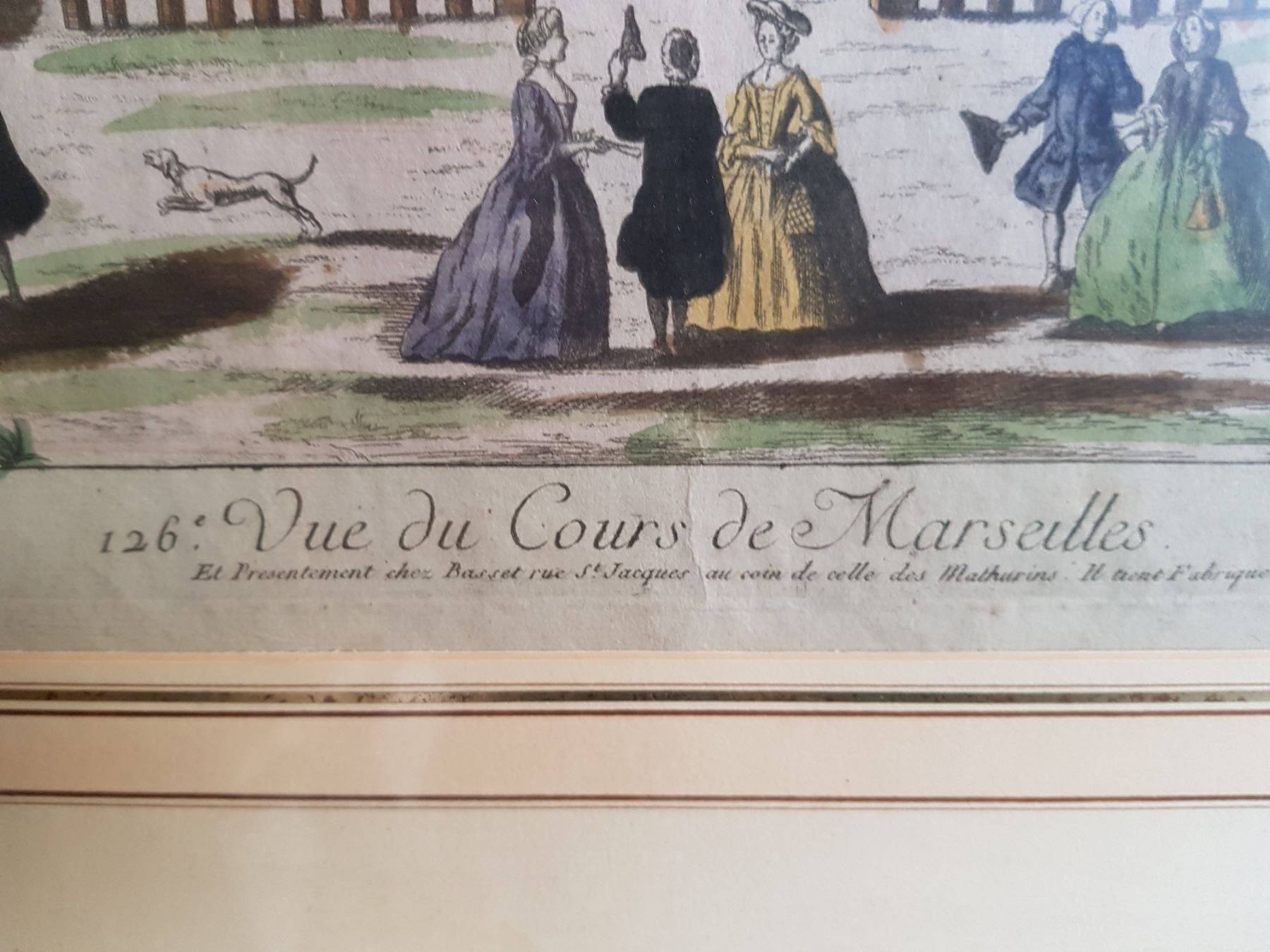 Dipinti: belle gravure couleur 18 è de Marseille – Usato da Lausanne venduto da leneko 6