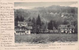 Unteraegeri, Schulsanatorium Dr. med. J. Hürlimann gel. 1902