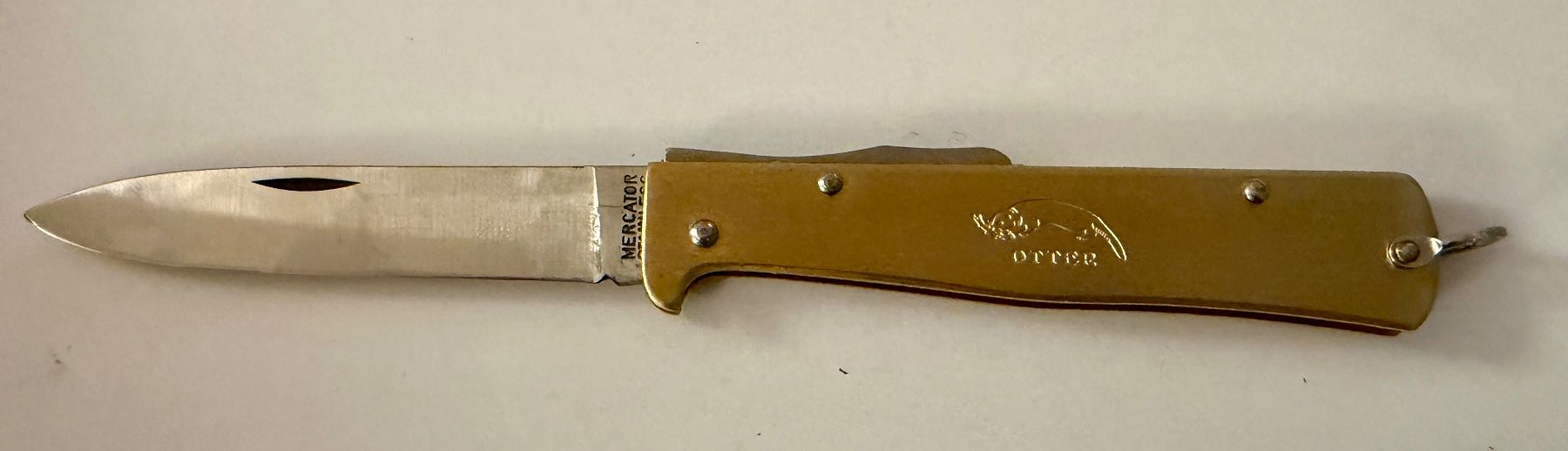 Solingen Taschenmesser: Otter Messer Mercator Messing gross neu – Neu (gemäss Beschreibung) aus Adliswil von Kiambu 1