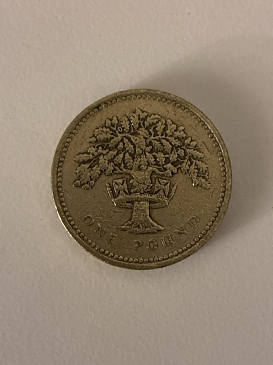 Tutti le monete: Nr. 77: 1 Pfund, britisches Pfund, 1992 – Usato da Burgdorf venduto da Yakari5165