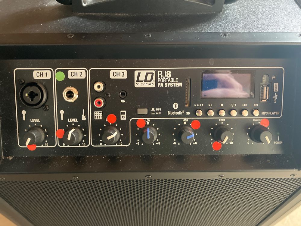 Mobiler Lautsprecher PA Anlage LD Systems RJ8 (Gebraucht) in Geuensee ...