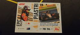 Oscar Piastri Epic Moment 107 F1 Topps Turbo Attax 2026
