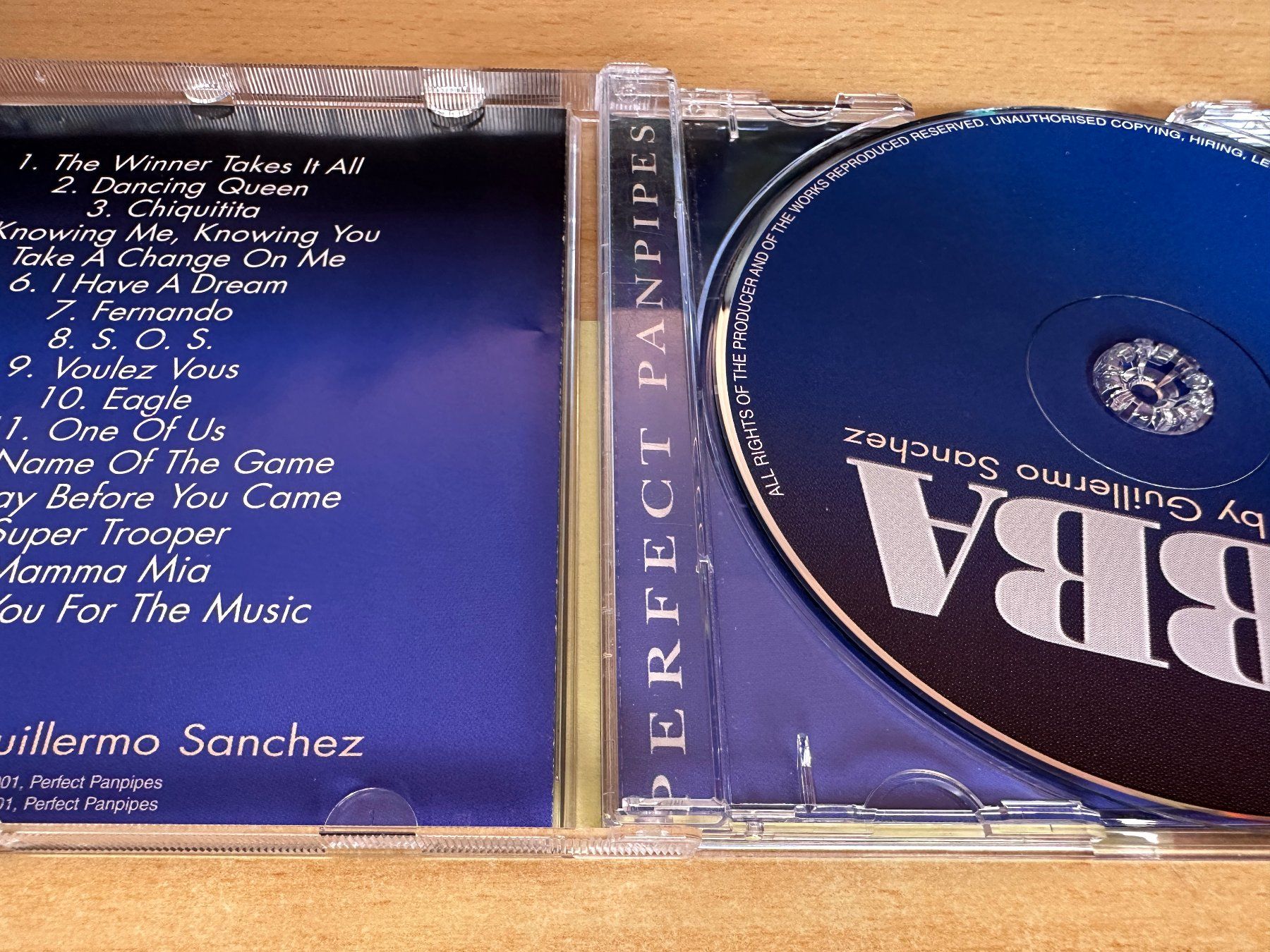 CD: Guillermo Sanchez – ABBA – Usato da Rikon im Tösstal venduto da Alpenmutz 2