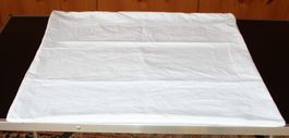 2 Kissen mit Stickerei und Spitze weiss 60x60cm (7)