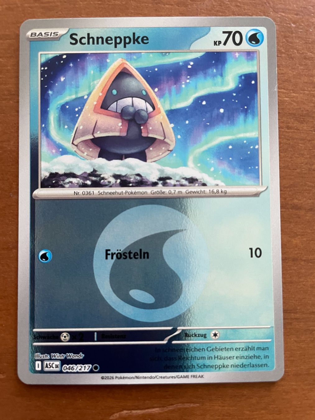 Pokémon Carte collezionabili: Pokemon Schneppke Reverse (Versand gratis) – Nuovo (secondo la descrizione) da Chur venduto da Angerson