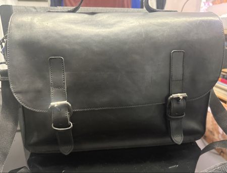 Leather satchel Cambridge Style