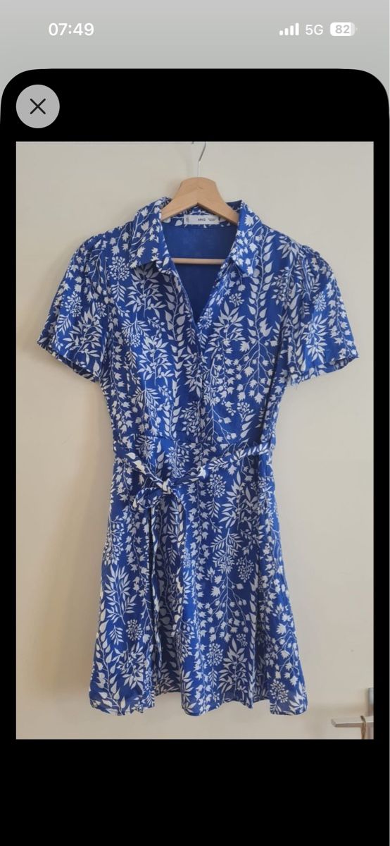 Mango Kleider: Mango Blue Kleid NP: 55.- – Neu (gemäss Beschreibung) aus Horgen von lme_8kj7 2