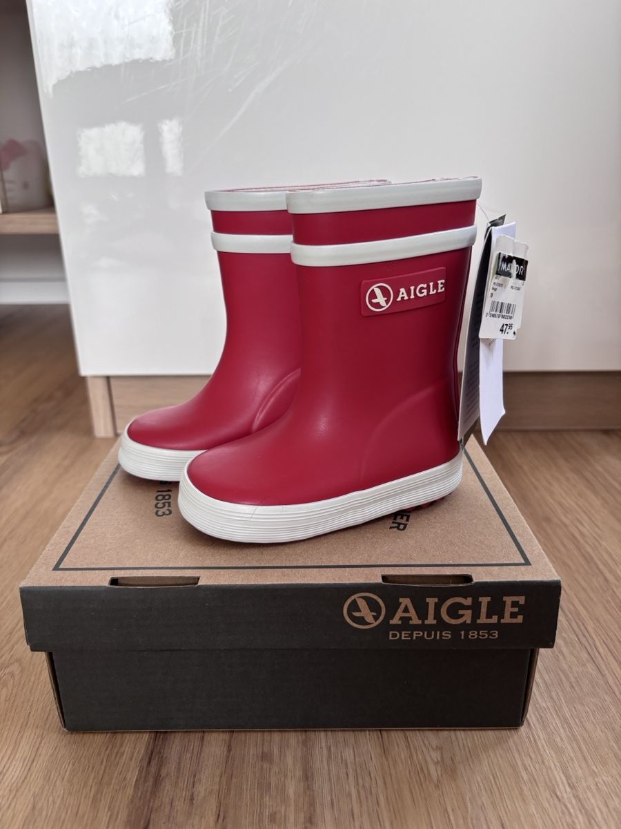 Scarpe per ragazzi: Aigle Gummistiefel Gr.19 – Nuovo e nell'imballaggio originale da Weiach venduto da Larissa130