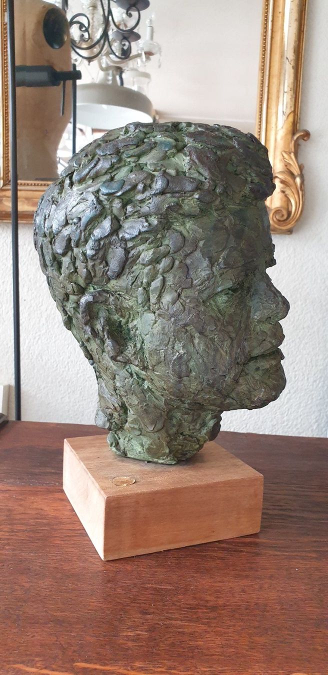Sculture & Statue: Robert F. Kennedy Büste Robert Berks – Usato da Emmen venduto da magelan 1