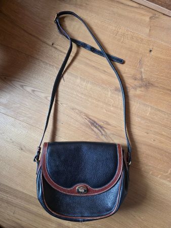 Bally Leder Handtasche Tasche Umhängetasche