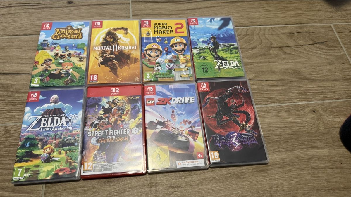 Nintendo Console: Nintendo Switch 2 inkl. Spiele + Tasche, Top! – Usato da Menziken venduto da amped02 3