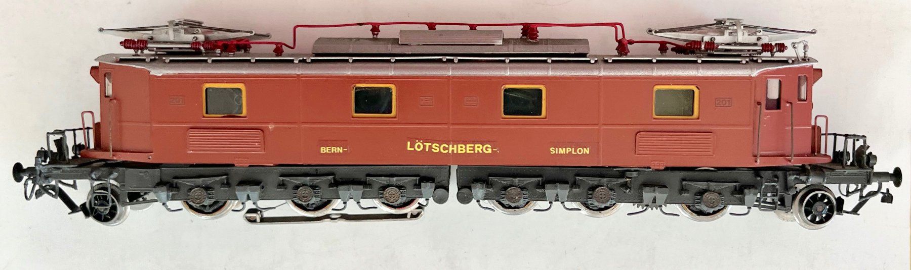 Modelleisenbahnen: Intermodel  BLS Ae 6/8 Messing – Neu (gemäss Beschreibung) aus Bleiken von hbw45 2