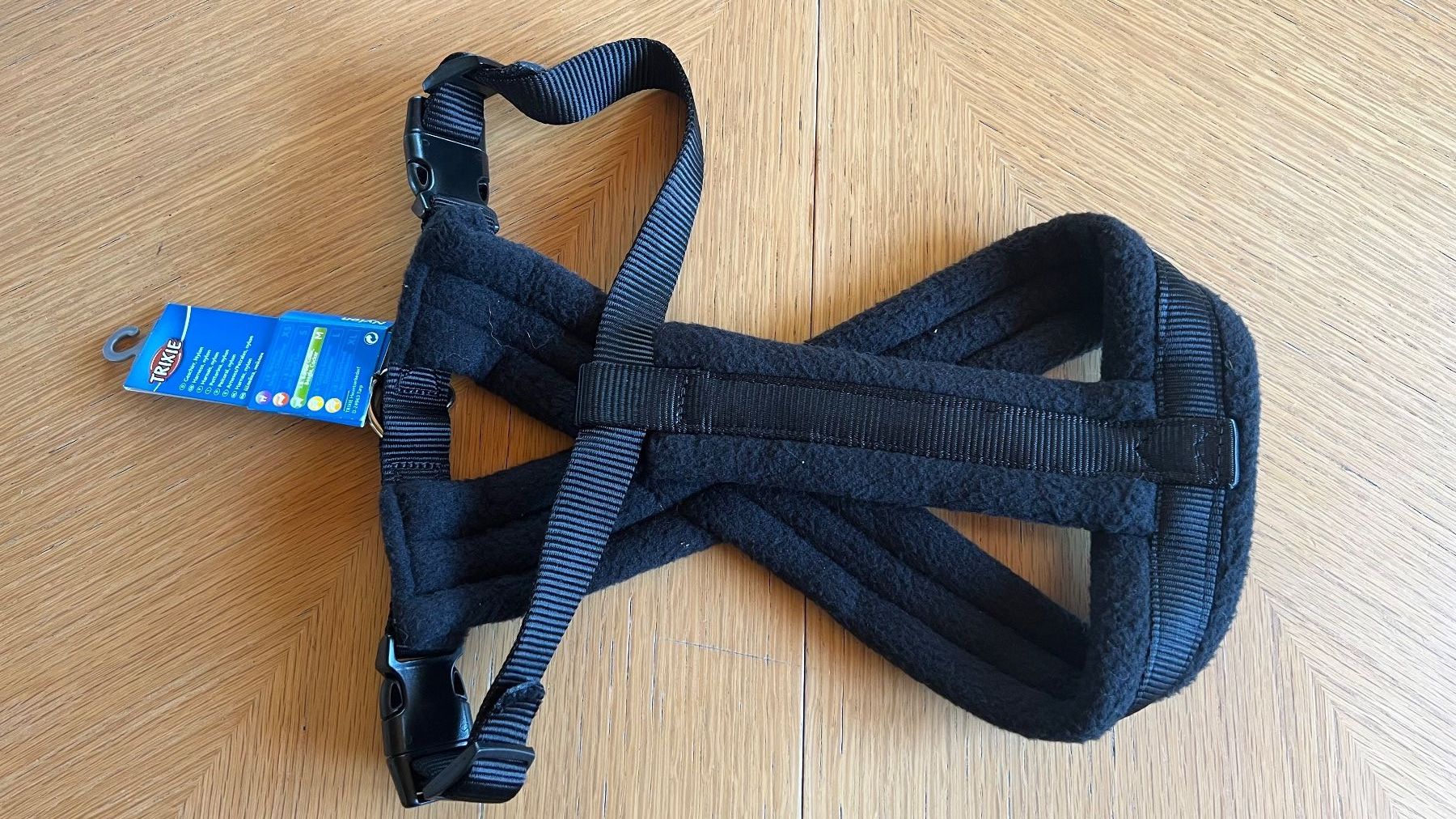 Guinzagli & Collari: Geschirr Supersoft schwarz/schwarz, M – Nuovo e nell'imballaggio originale da Schübelbach venduto da Bemafaja 1