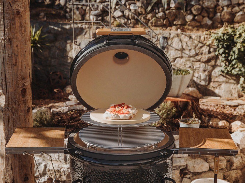 Monolith Griglie: Barbecue Kamado Monolith One 66 avec Chariot – Nuovo e nell'imballaggio originale da Martigny venduto da ShowroomXL 1